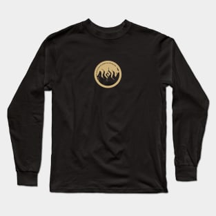 The yin yang quick brown fox Long Sleeve T-Shirt